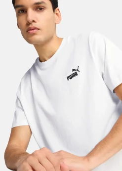 Clearance Puma ESS Small No. 1 Logo Tee PUMA White