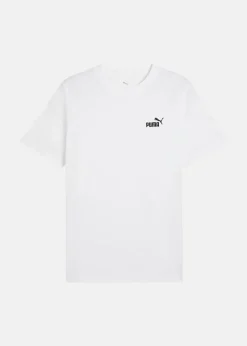 Clearance Puma ESS Small No. 1 Logo Tee PUMA White