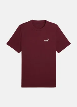 Online Puma ESS Small No. 1 Logo Tee (s) Ruby Shimmer
