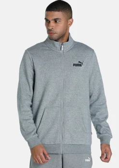 Puma ESS Track Jacket FL Medium Gray Heather