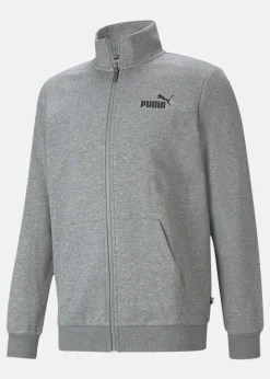 Puma ESS Track Jacket FL Medium Gray Heather