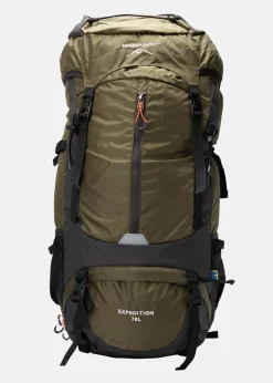 Sale Swedemount Expedition Backpack 70L Olive