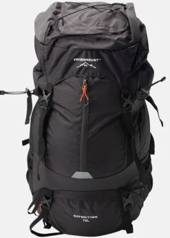 Clearance Swedemount Expedition Backpack 70L Black