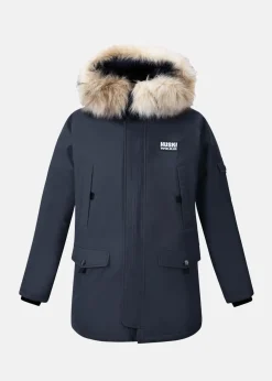 New Huski Wear EXPEDITION PARKA Navy Blue