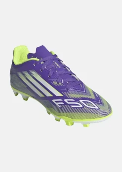 Discount Adidas F50 CLUB FG/MG J PURRUS/FTWWHT/LUCLEM