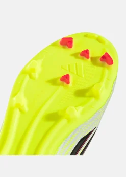 Clearance Adidas F50 LEAGUE FG/MG J TESOYE/CBLACK/LUCRED