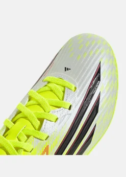 Clearance Adidas F50 LEAGUE FG/MG J TESOYE/CBLACK/LUCRED