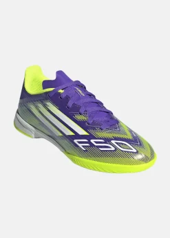 Adidas F50 LEAGUE IN J PURRUS/FTWWHT/LUCLEM