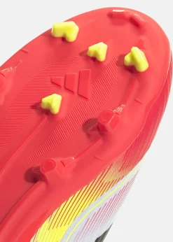 Adidas F50 LEAGUE LL FG/MG J FTWWHT/CBLACK/SYELLO