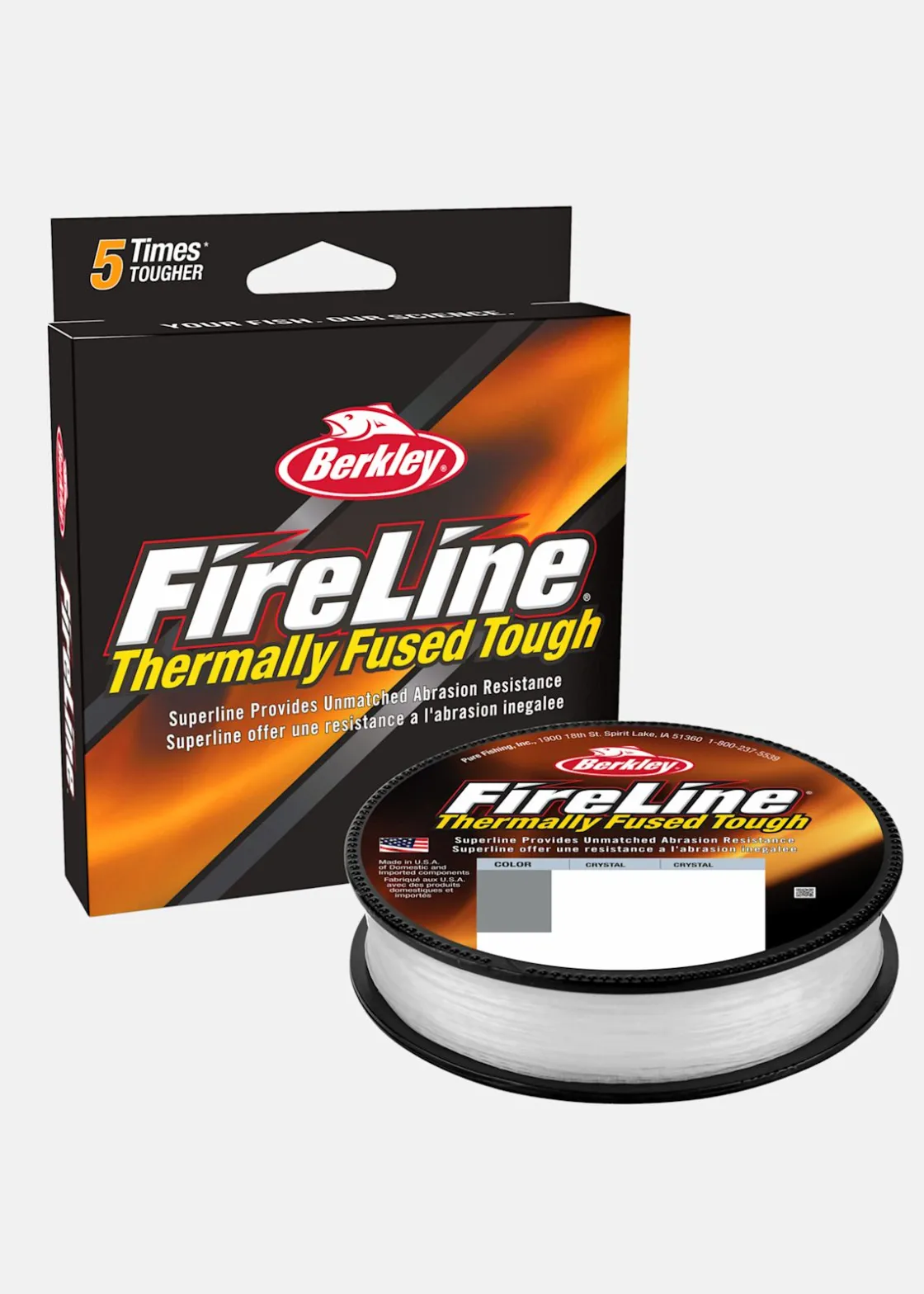 Online Berkley FireLine 0.25mm 300m Crystal No Color
