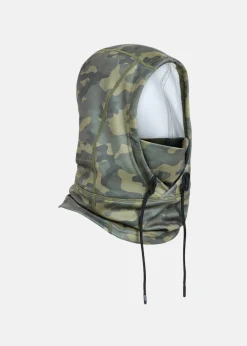 Sale Kombi FLEECE BALACLAVA JR MINI KHAKI LIQUID CAMO