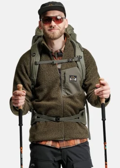 Outlet Lundhags Flok Wool Ms Pile Forest Green