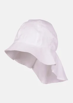 Hot Lindberg FLORENCE LINEN HAT WHITE