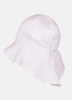 Hot Lindberg FLORENCE LINEN HAT WHITE