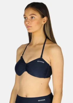 Best Seaside Florida Bikini Bandeau W Navy