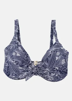 Hot Panos Emporio FLOWER FLOW ELECTRA NAVY