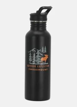 Hot Swedemount Forest Drink Bottle 750 Black Elk