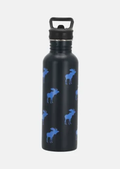 Discount Swedemount Forest Drink Bottle 750 Navy AOP Elk