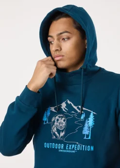 Discount Swedemount Forest Hood Blue Bear