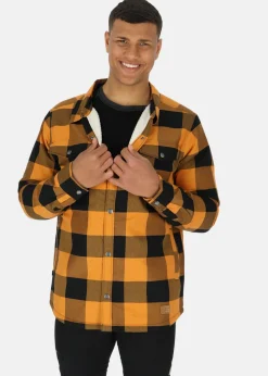 Discount Swedemount Forest Pile Shirt II Yellow/Black