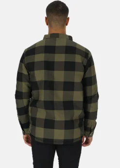 Outlet Swedemount Forest Pile Shirt II Olive/Black