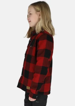 Hot Swedemount Forest Pile Shirt II JR Red/Black