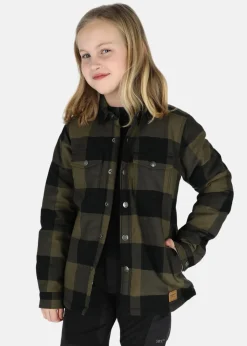 New Swedemount Forest Pile Shirt II JR Olive/Black