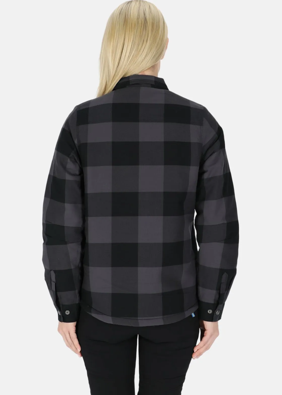Swedemount Forest Pile Shirt II W Charcoal/Black