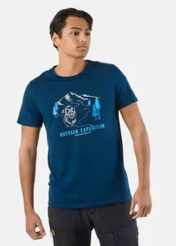 Clearance Swedemount Forest Tee Blue Bear