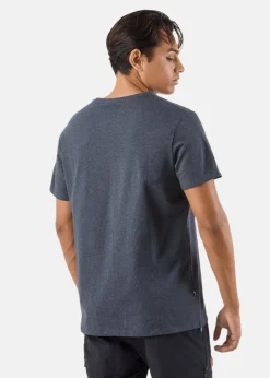 Best Swedemount Forest Tee Greymelange Salmon