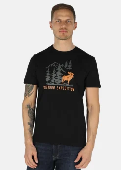 New Swedemount Forest Tee Black Elk