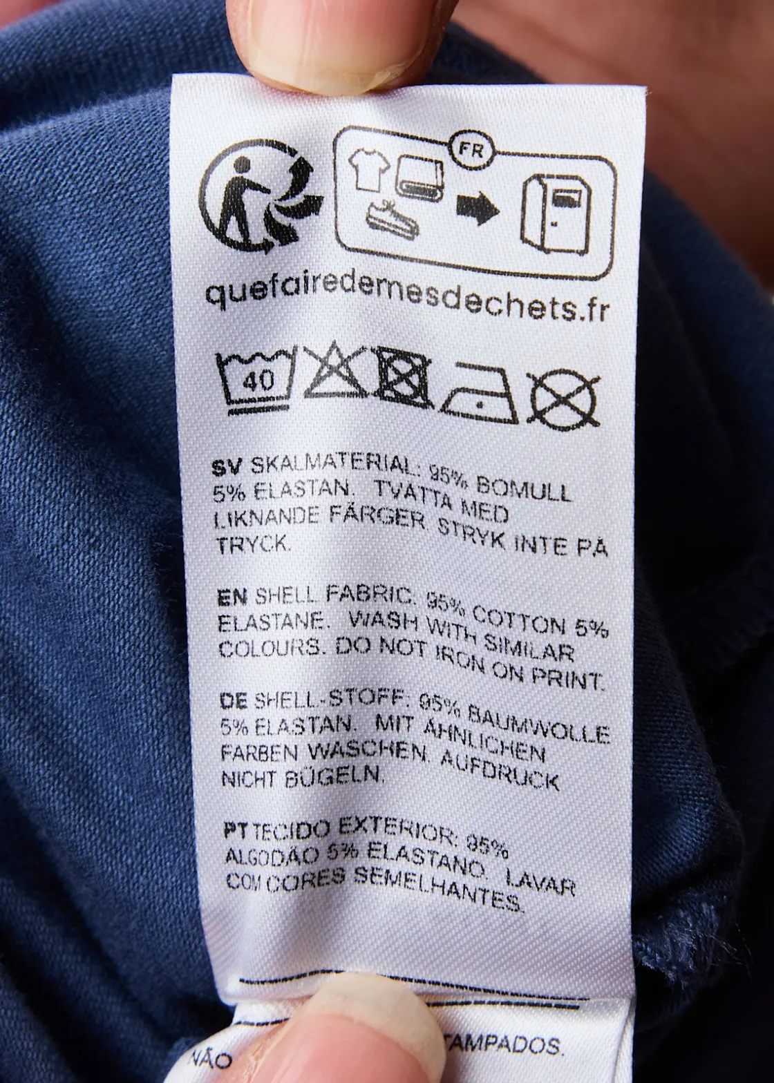 Swedemount Forest Tee Denim Blue Eagle