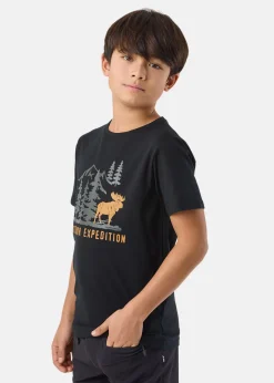 Swedemount Forest Tee JR Black Elk
