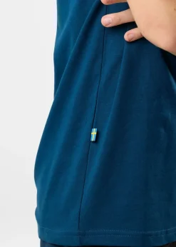 Hot Swedemount Forest Tee JR Blue Bear