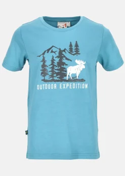 Sale Swedemount Forest Tee JR River Blue Elk