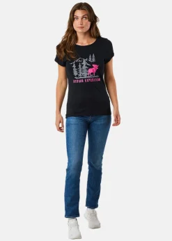 Outlet Swedemount Forest Tee W Black Elk