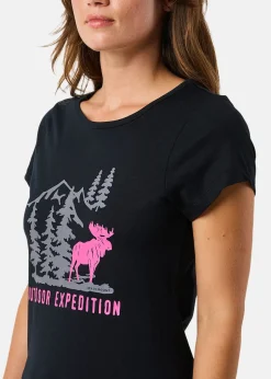 Outlet Swedemount Forest Tee W Black Elk