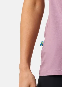 Best Swedemount Forest Tee W Dk. Mauve Chantarelle