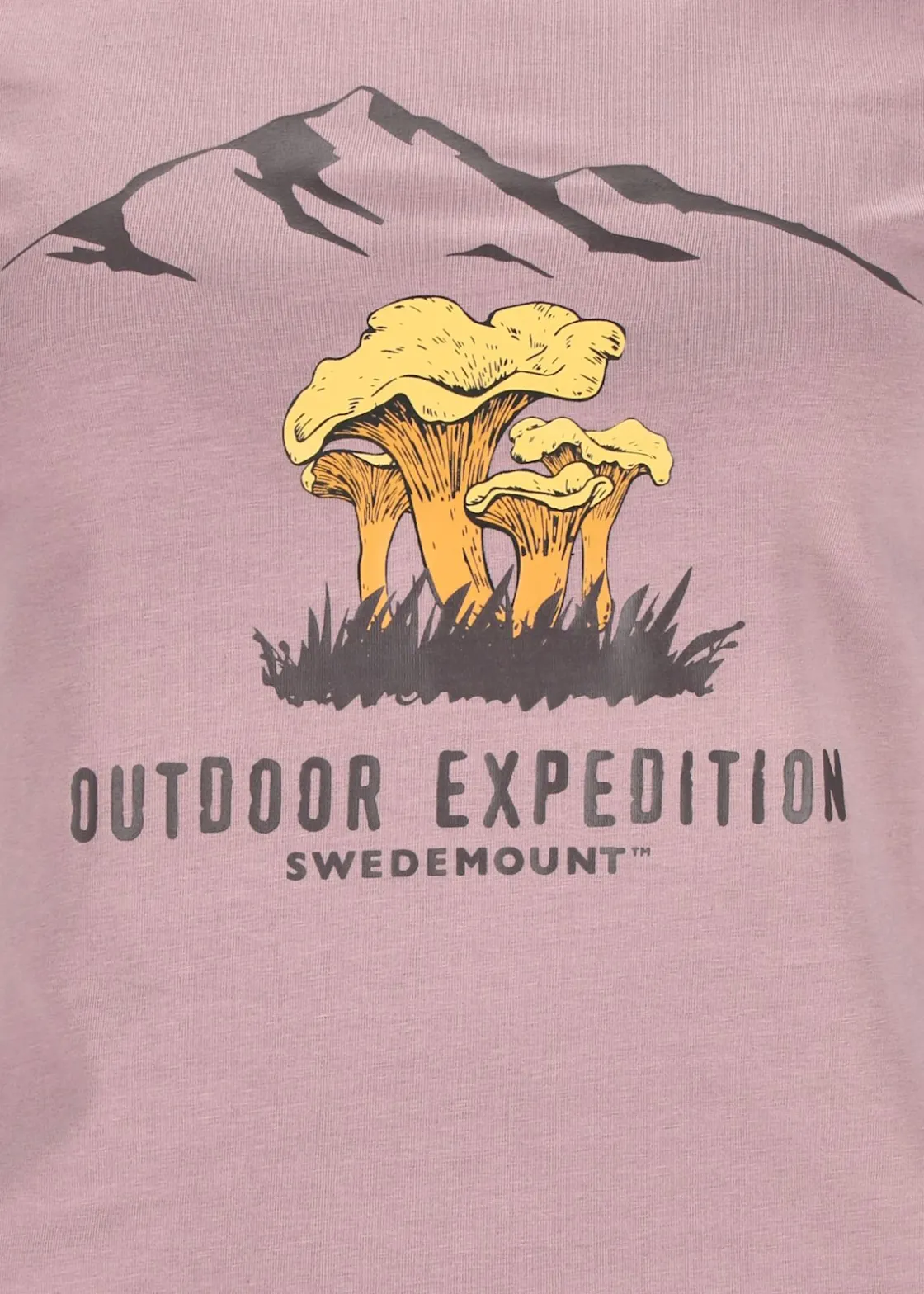 Best Swedemount Forest Tee W Dk. Mauve Chantarelle