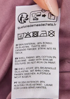 Best Swedemount Forest Tee W Dk. Mauve Chantarelle