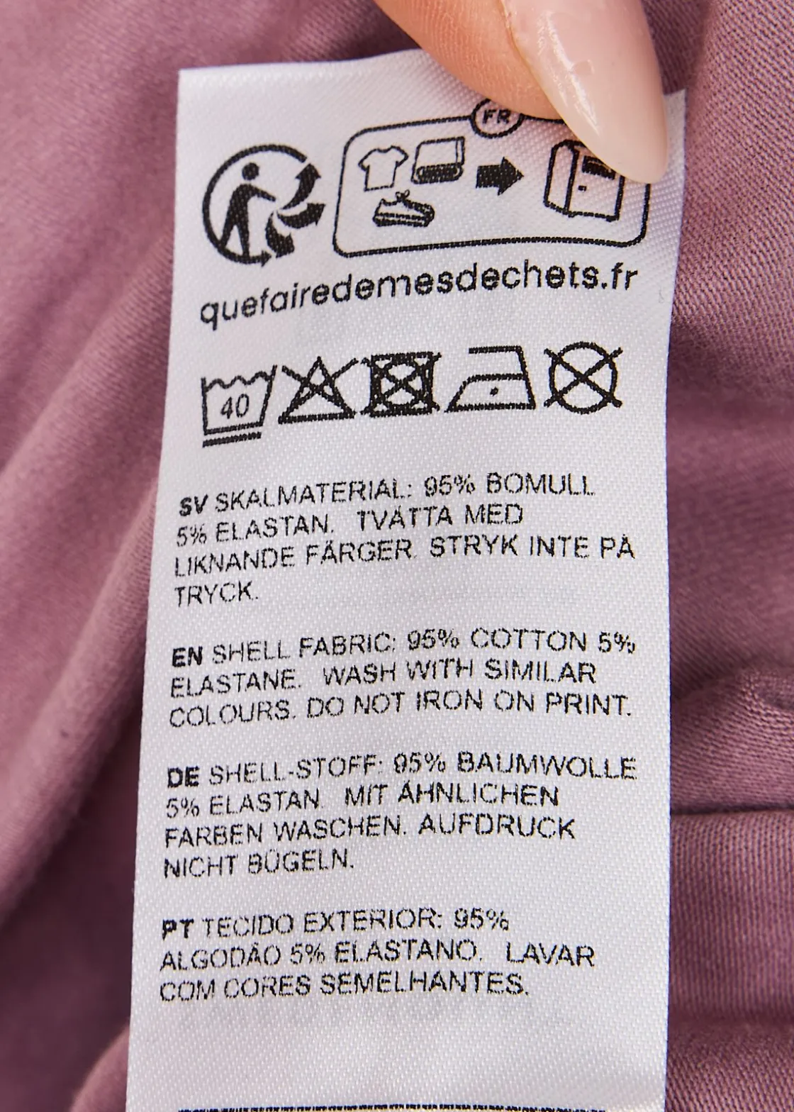 Best Swedemount Forest Tee W Dk. Mauve Chantarelle