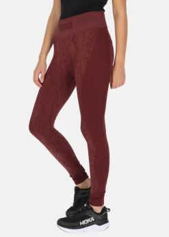 Best Puma FormKnit Seamless High Waist 7 Aubergine-snake print