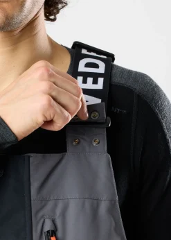 Hot Swedemount Freeride Bib Pants Charcoal/Black
