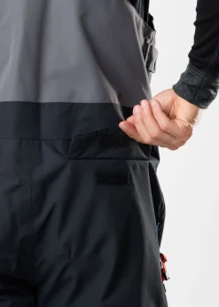 Hot Swedemount Freeride Bib Pants Charcoal/Black
