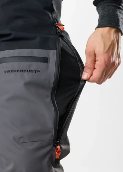 Hot Swedemount Freeride Bib Pants Charcoal/Black