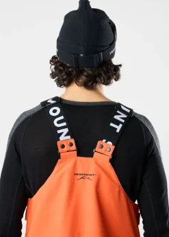 Hot Swedemount Freeride Bib Pants Orange/Black
