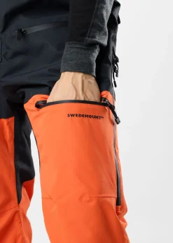 Hot Swedemount Freeride Bib Pants Orange/Black