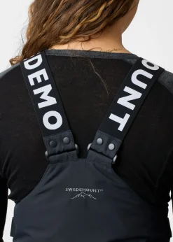 Swedemount Freeride Bib Pants W Black/Black