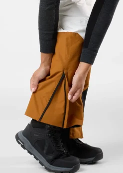 Outlet Swedemount Freeride Bib Pants W Offwhite/Almond Beige