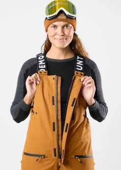 Outlet Swedemount Freeride Bib Pants W Offwhite/Almond Beige